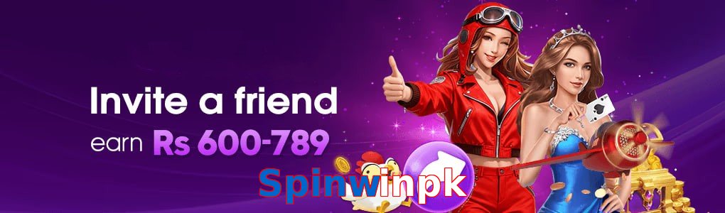 Spinwinpk game app for Pakistan players