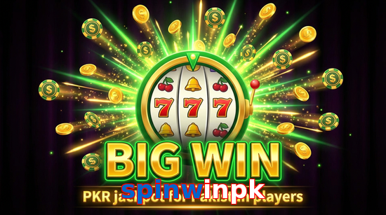 Big win animation on Spinwinpk slot game