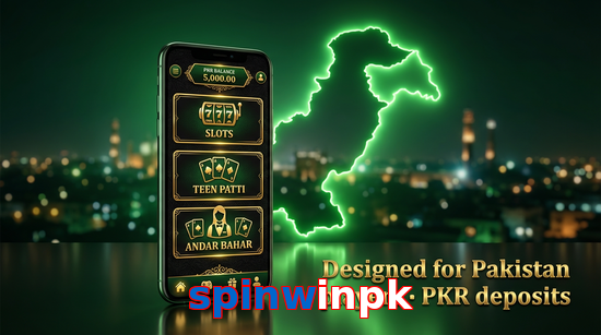 Main screen of Spinwinpk pk page for PK players